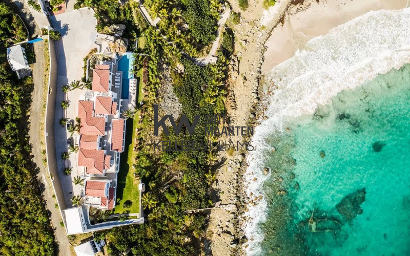 Drone View of the Villa