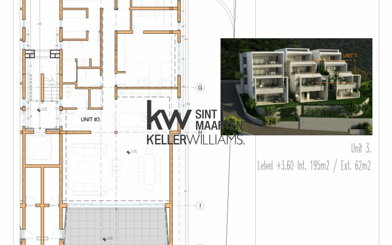 Floor Plan of Unit 3