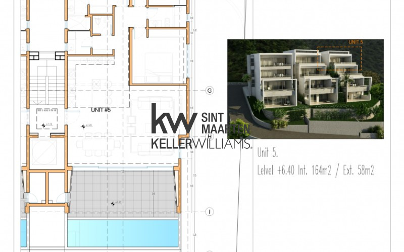 Floorplan of Unit 5