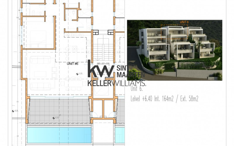 Floor Plan of Unit 6